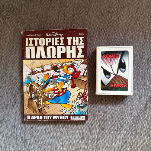 Komix playing cards like new with bonus comic Stories of the Bow