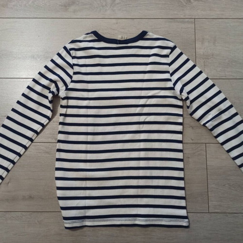 H&M Striped Navy Cotton T-shirt 12 Years Like New