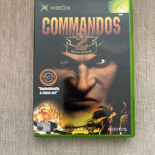 Commandos 2 Xbox original used English full version