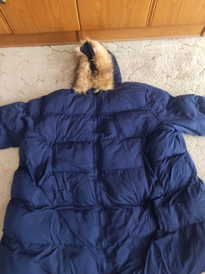 Shein USA 32-34 dark blue jacket new with hood