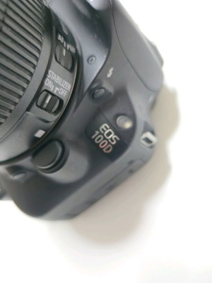 Canon DSLR EOS 100D Kit EF-S 18-55mm IS STM Μαύρο