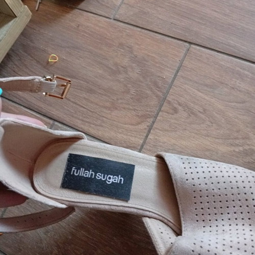 Fullah Sugah platforms like new, size 39, beige