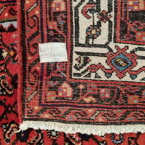 Wool Handmade Persian Rug 206x153 New