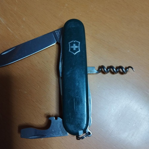 Victorinox Spartan Swiss multitool, green, 12 tools