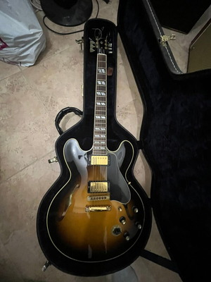Gibson ES-345 Reissue 2003 Vintage Sunburst like new, gold hardware