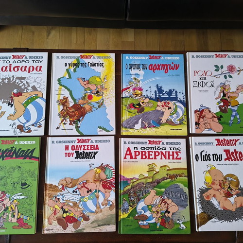 Asterix complete hardcover luxury edition set, 36 volumes