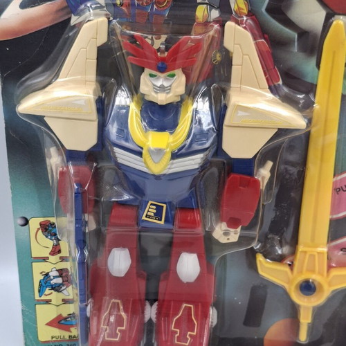 Vintage 80's 2 in 1 Super Robot No.1 Gundam Mazinger Ko pull back new