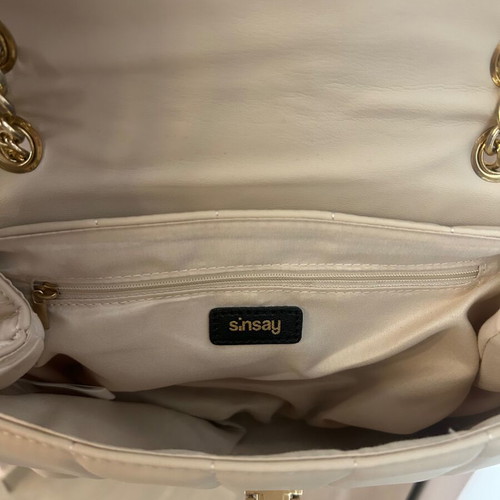 Sinsay crossbody bag, beige