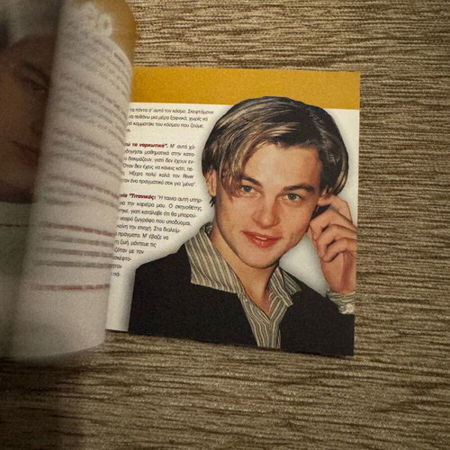Leonardo Di Caprio Collectible Poster Booklet like new