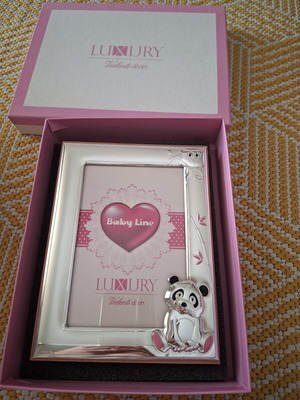 Children's photo frame new, ideal for birth or baptism gift