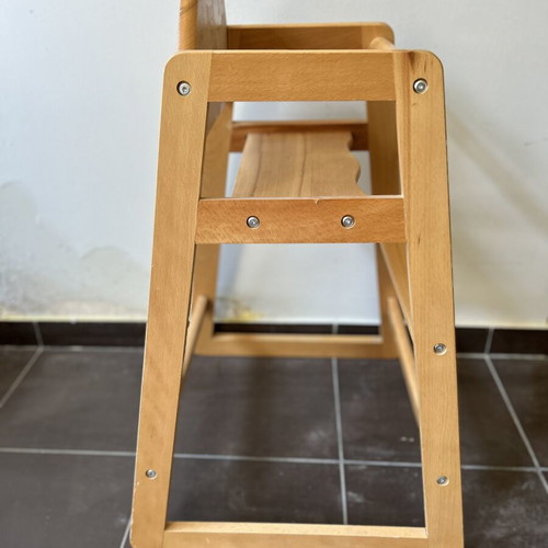 Wooden children's chair