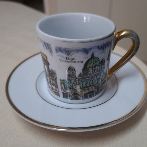 Schedel Bavaria collectible coffee cup like new, Bavarian porcelain