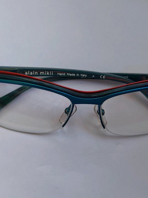Alain Mikli unisex eyeglass frame like new, blue