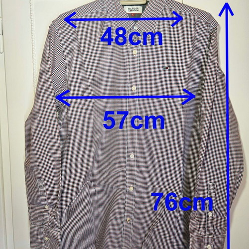Hilfiger Denim men's checkered shirt size L like new