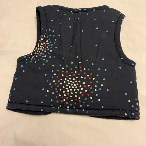 Polder April Showers warm vest for girls 6 years like new, black