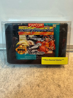 Sega Genesis Game Street Fighter 2 Special Champion Edition μεταχειρισμένο