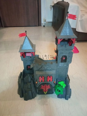 Playmobil Rock Castle 3269 Κάστρο Ιπποτών του Κόκκινου Δράκου σαν καινούργιο