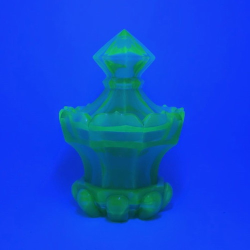 Σπάνιο Μπολ Γλυκών Petal & Loop Boston & Sandwich Glass Co. σαν καινούργιο