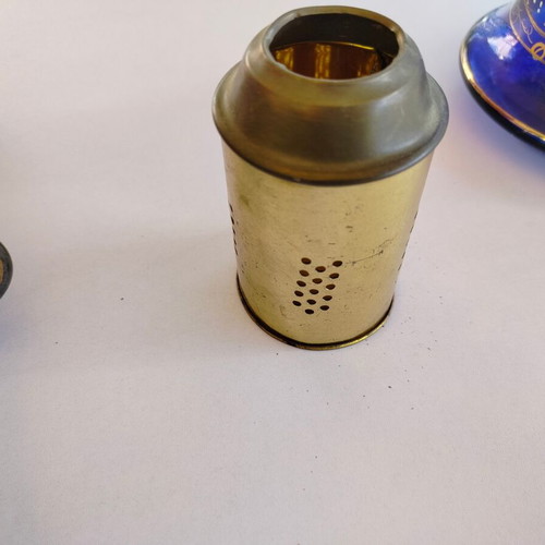 Old hookah used with painted glass from Constantinople