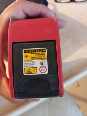 Hilti PML 32R laser level with red beam, lock function, glasses and case
