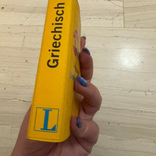 German - Greek Dictionary Langenscheidt