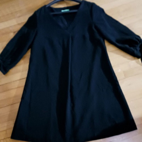 Black dress benetton no (s/m)