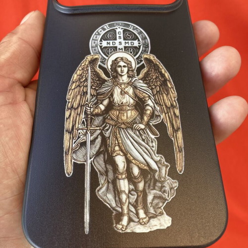 iPhone 17 Pro Max Silicone Case Cover Saint Archangel Michael new