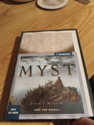 Myst PC game like new, fully functional CD