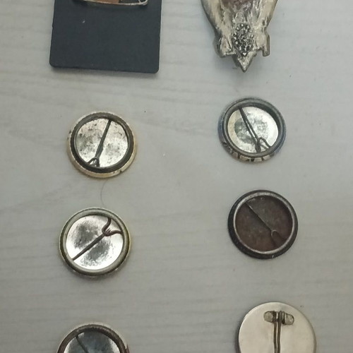 KISS pins used, pack of 2 from 1978-1985