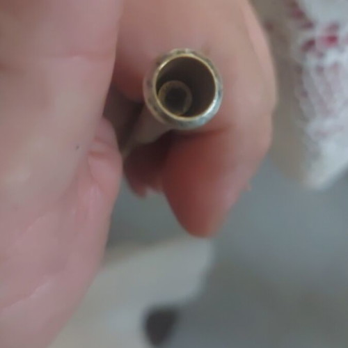 Silver Smoking Pipe