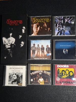 The Doors CD collection like new, pack of 6 albums with Jim Morrison