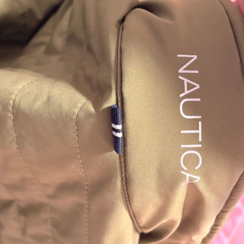 Nautica men's jacket XXL like new, khaki