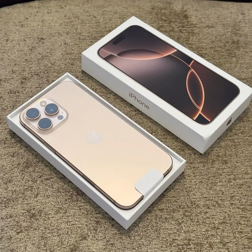 iPhone 16 Pro Max Desert 256GB like new with box