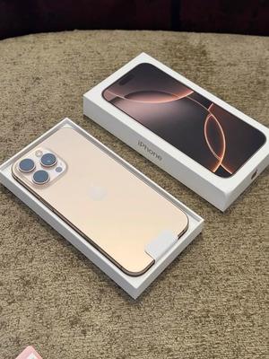 iPhone 16 Pro Max Desert 256GB like new with box