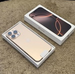 iPhone 16 Pro Max Desert 256GB like new with box