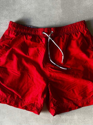 Zero swim shorts red size M like new