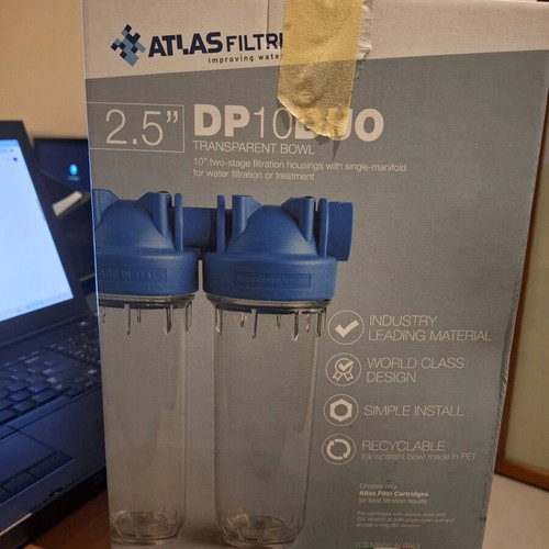 Atlas Filtri DP 10 Duo water filter new