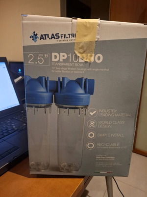Φίλτρο νερού Atlas Filtri DP 10 Duo καινούργιο