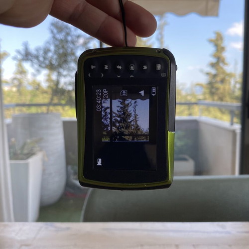 Rollei Sportsline waterproof compact camera used, ideal for extreme sports