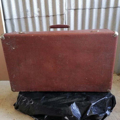 Vintage suitcase used, 70 x 40 x 19 cm, good condition