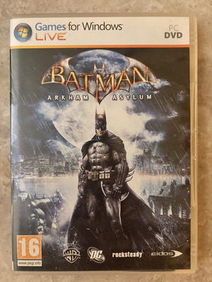 Batman Arkham Asylum PC game like new