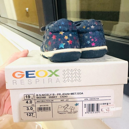 Geox kids sandals size 19 like new