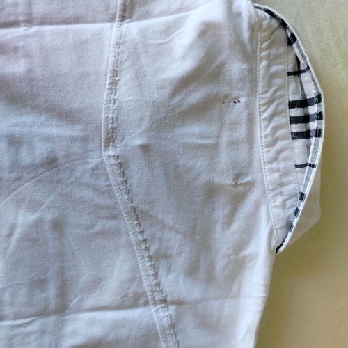 Men's white shirt size M like new