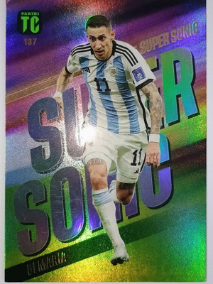 Ángel Di María Panini Top Class 2023 collectible card used