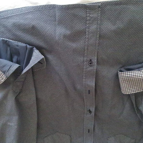 Grand's XL slim fit blue shirt like new