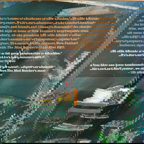 Mad Butcher's Great Kiwi BBQ βιβλίο μαγειρικής σαν καινούριο