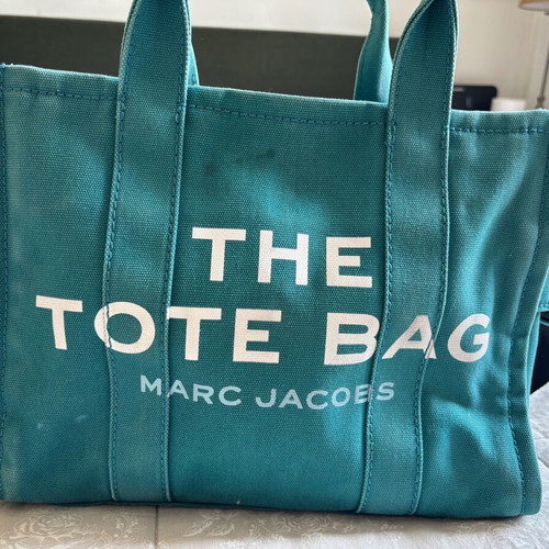 Marc Jacobs shoulder bag used, turquoise, medium size