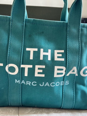 Marc Jacobs shoulder bag used, turquoise, medium size