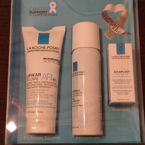 La Roche-Posay Fight With Care skincare set, 3 pieces