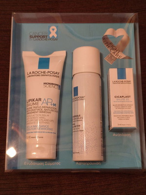 La Roche-Posay Fight With Care skincare set, 3 pieces